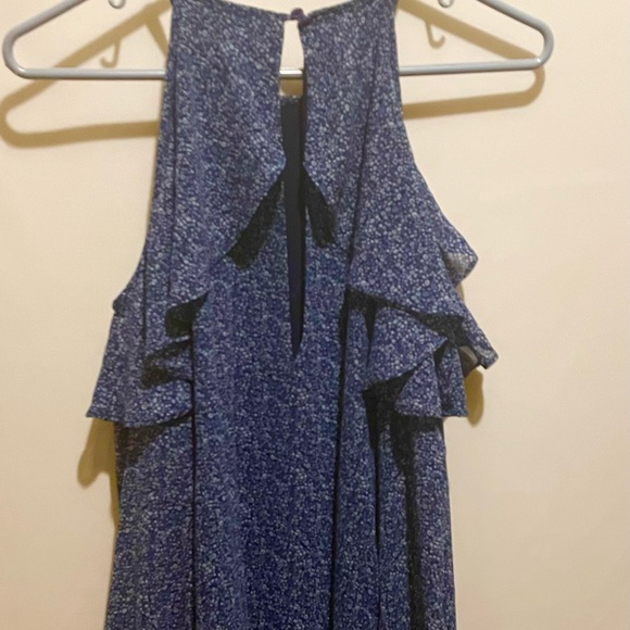 Michael Kors cold shoulder dress navy blue size XS - Picture 5 of 6